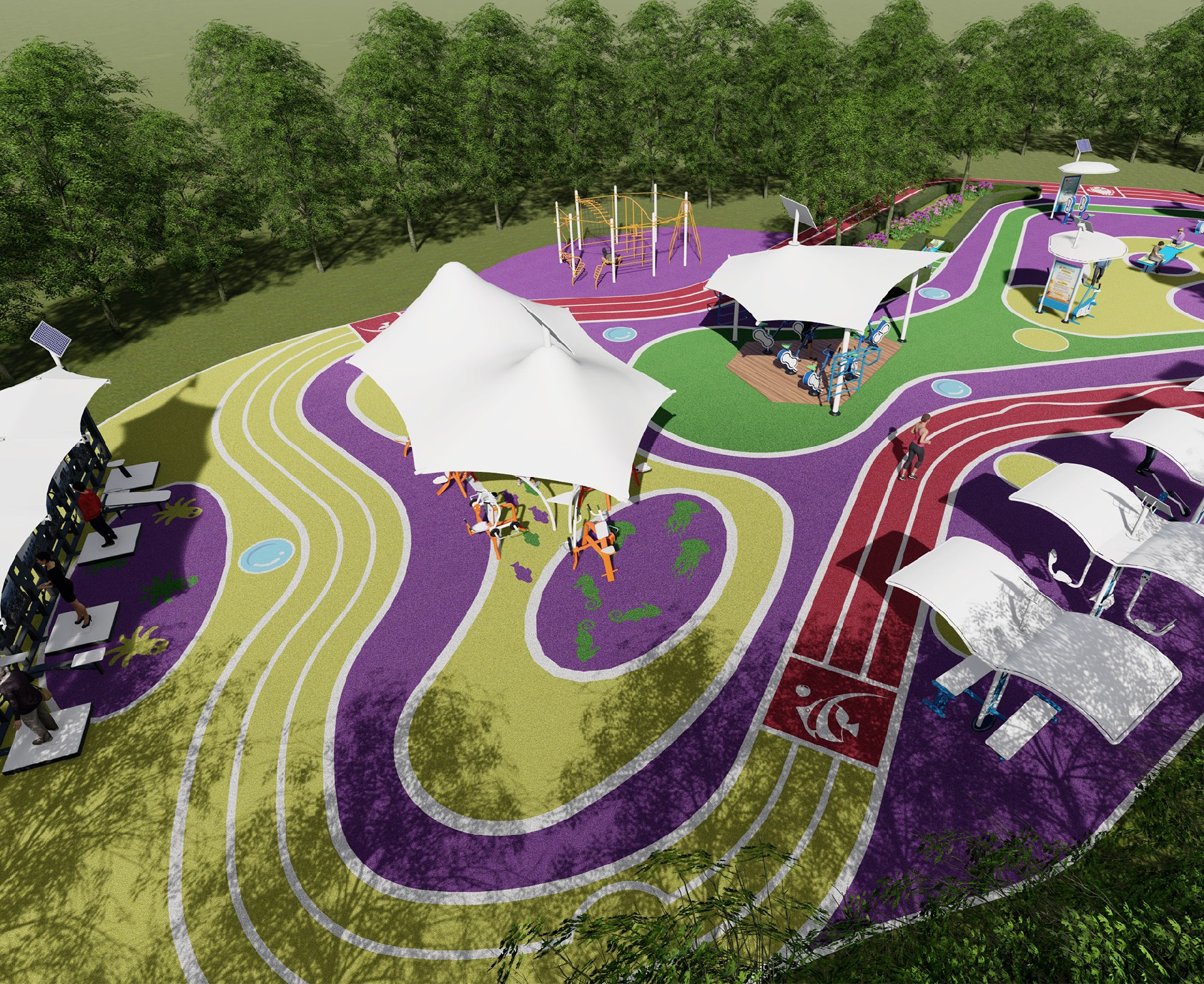 体育公园配置方案2(图4)