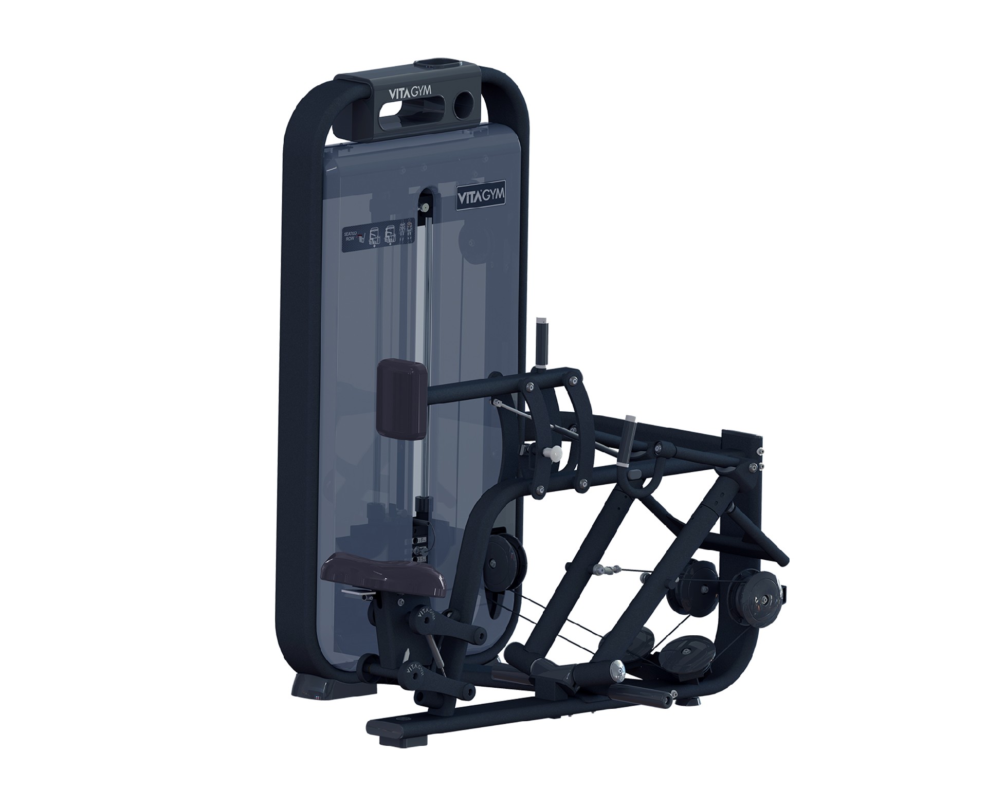 坐式上斜推肩训练器(图2)