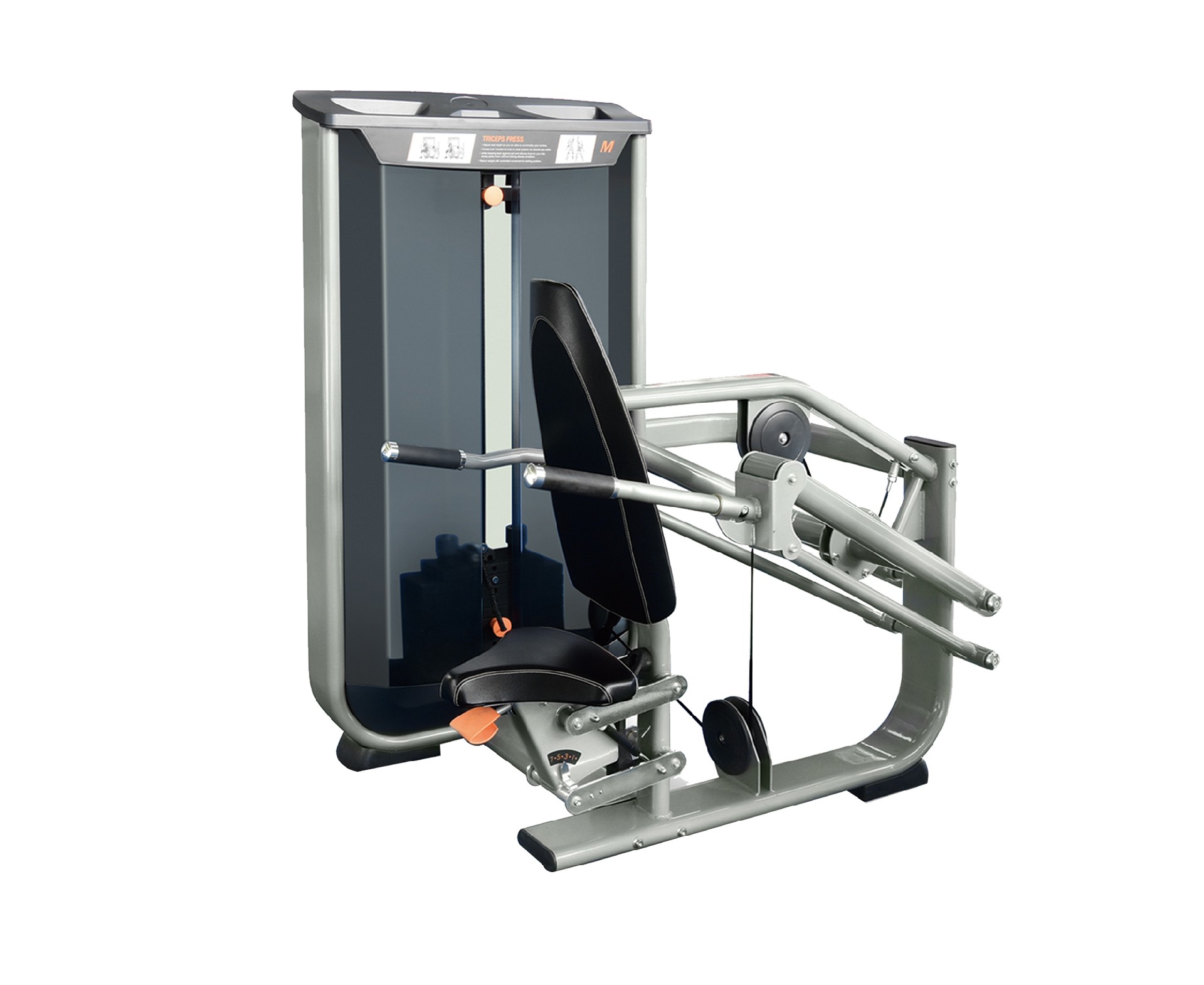 坐式上斜推肩训练器(图2)