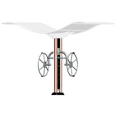 双柱坐蹬器(图2)